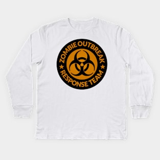 Zombie Response Team Kids Long Sleeve T-Shirt